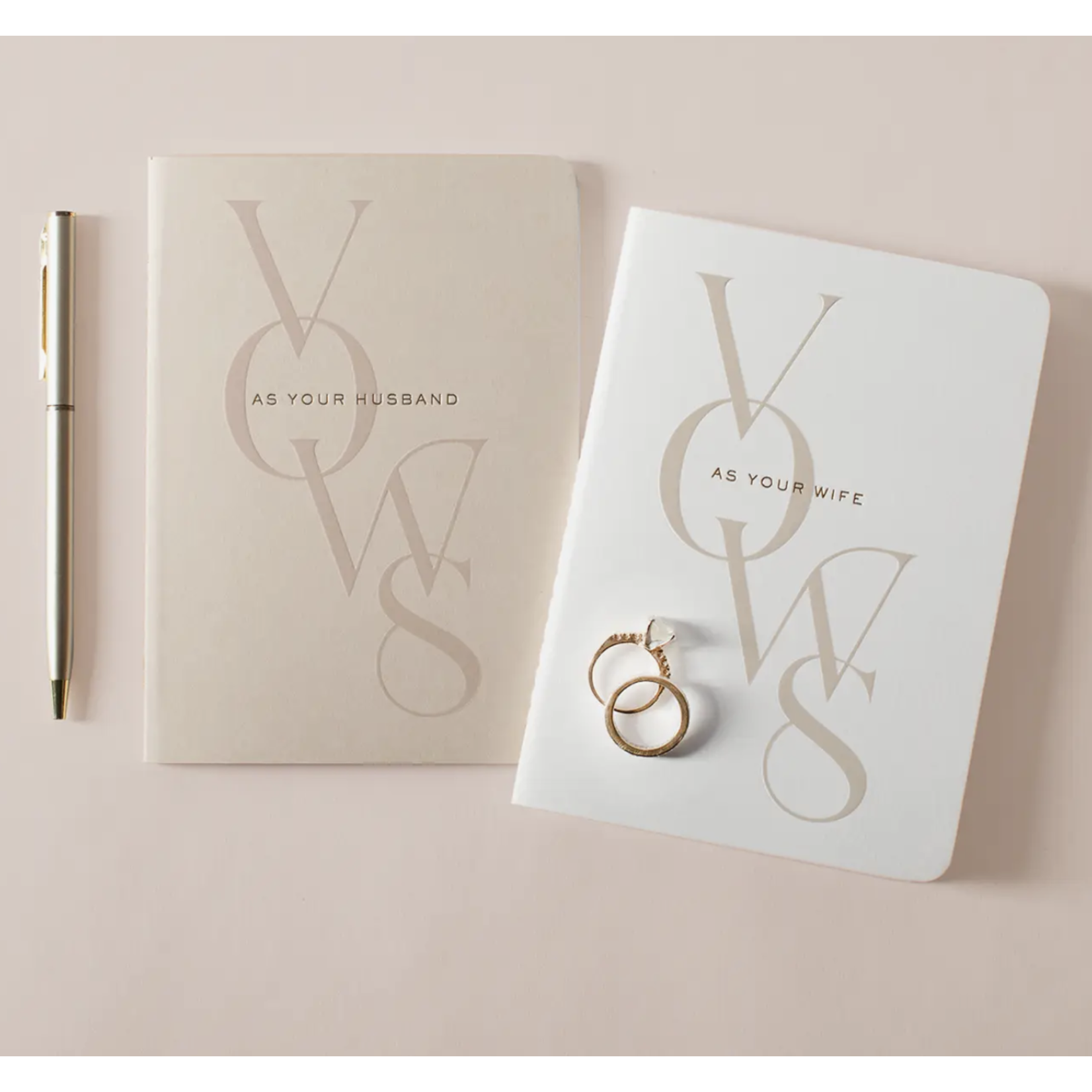 Fringe Studio VOW BOOKS SET OF 2 - VOWS AS YOURS