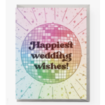 Boss Dotty Disco Wedding Card