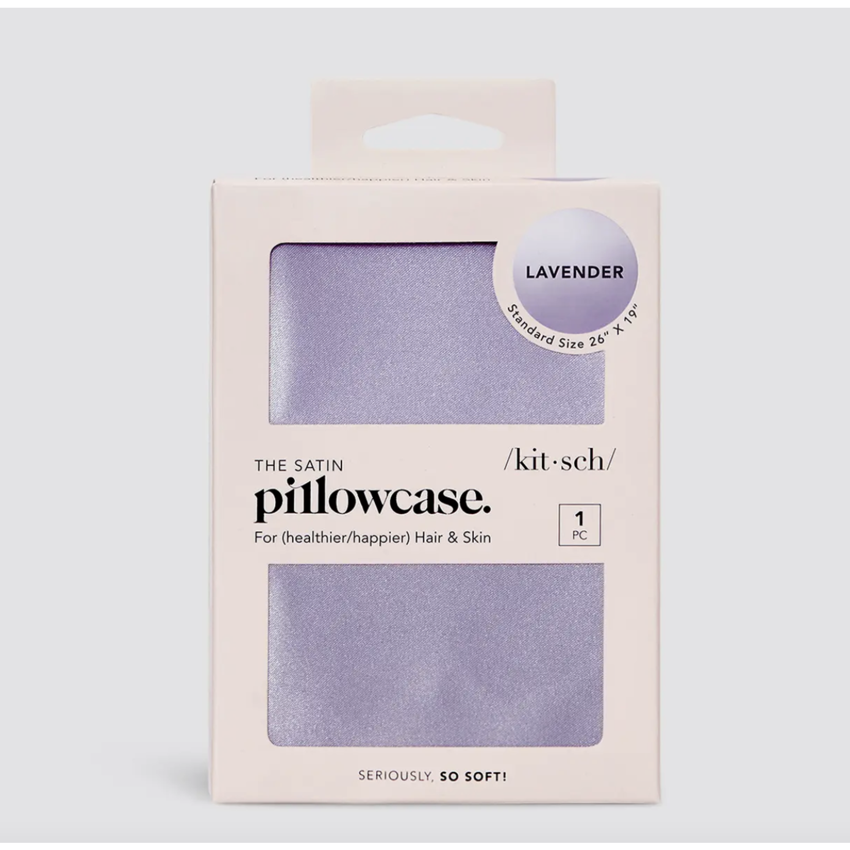 Kitsch Satin Pillowcase - Lavender