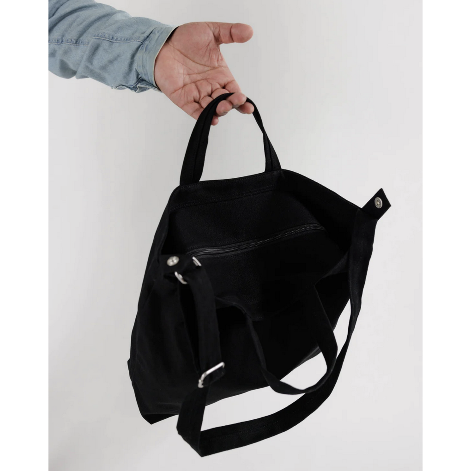 Baggu Horizontal Zip Duck Bag - Black