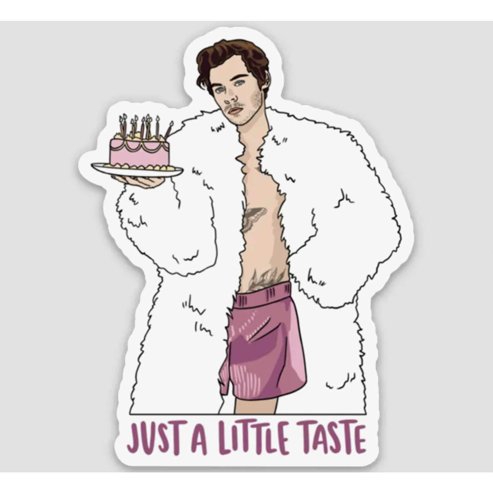 Brittany Paige Harry Birthday Cake Sticker
