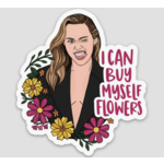 Brittany Paige Miley Cyrus Flowers Sticker