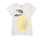 Tea Collection Limone Graphic Tee-Chalk - FINAL SALE