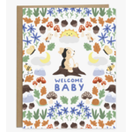 Tiffbits Welcome Baby Woodlands Card