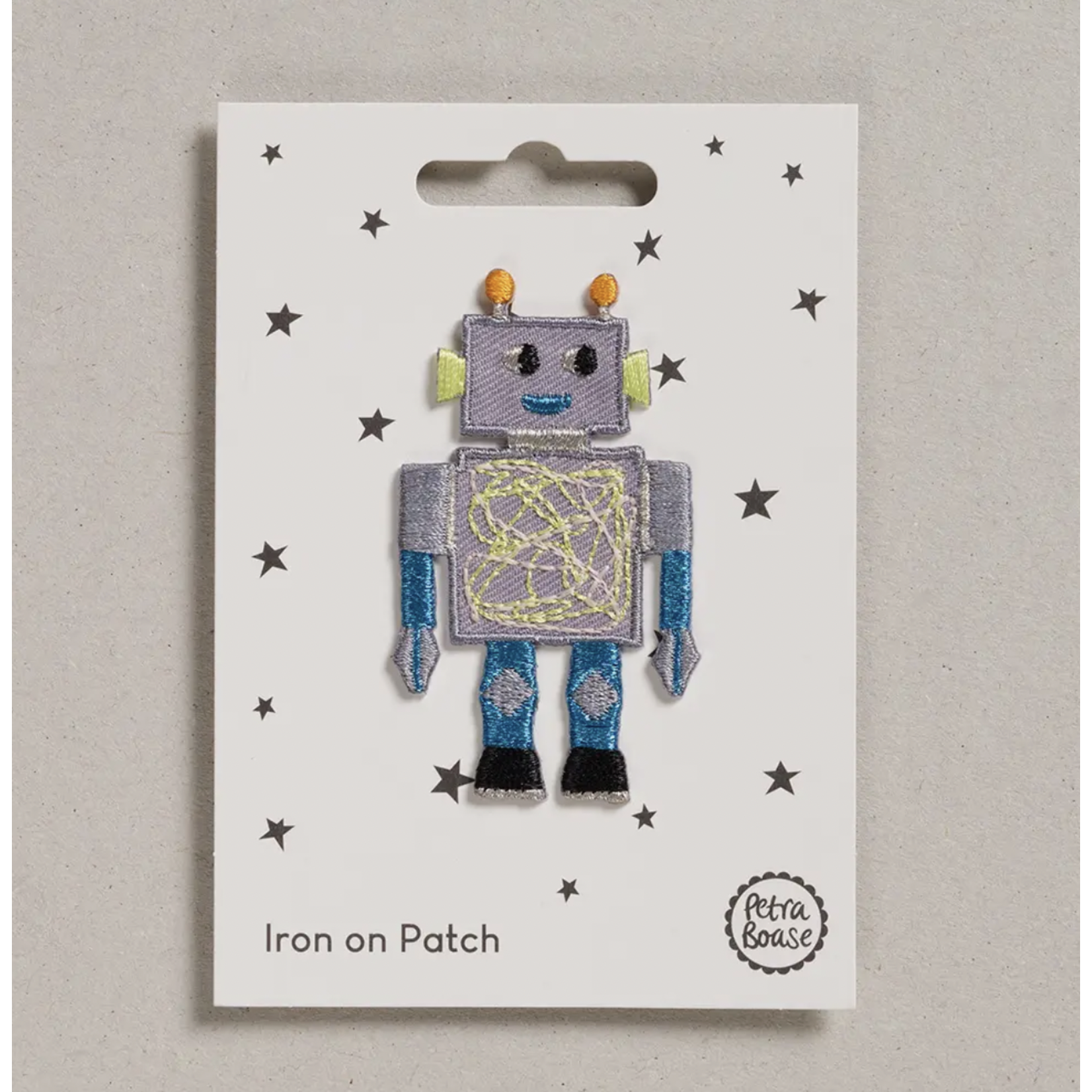Petra Boase Ltd Iron on Patch - Robot