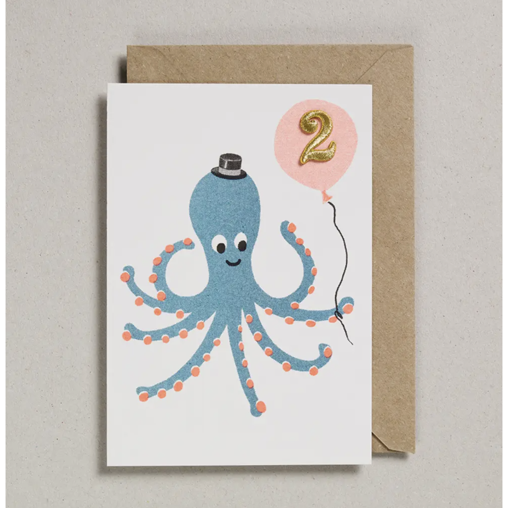 Petra Boase Ltd Confetti Pets Cards -Octopus Age 2