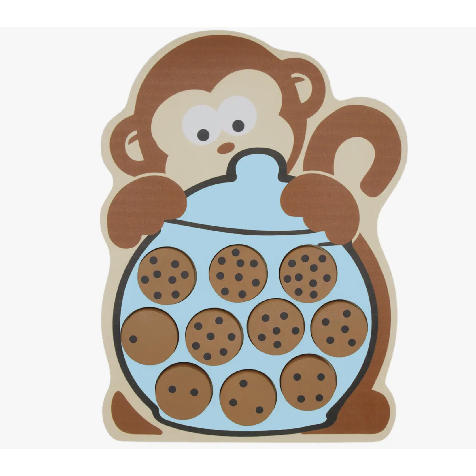 Begin Again Cookie Counting Monkey Puzzle - Sign Language Puzzle