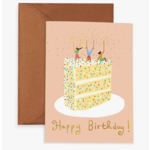 Carolyn Suzuki CONFETTI CAKE - Birthday Card