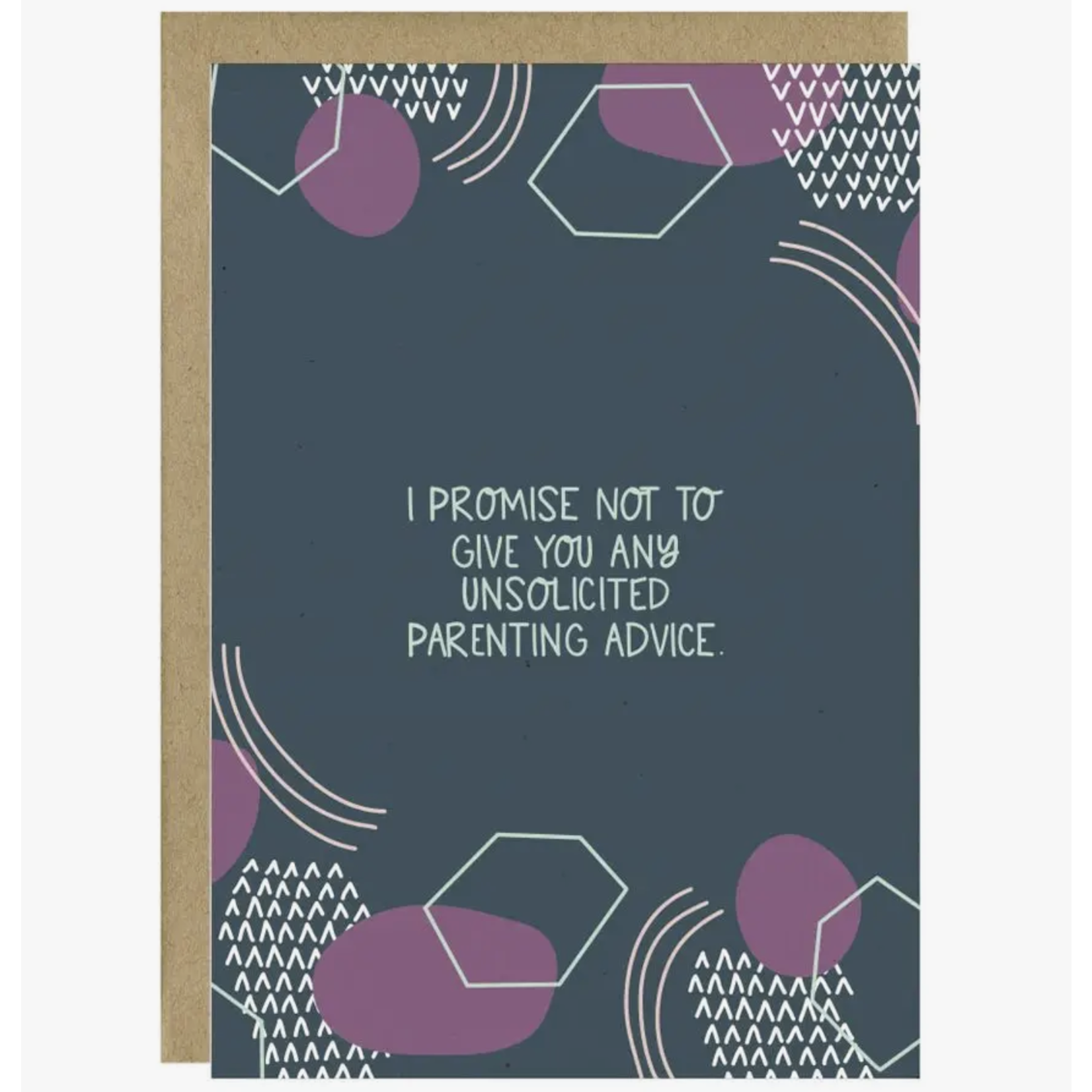 Little Lovelies Studio Parenting Advice Baby Card