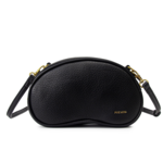 Pixie Mood BEAN CLUTCH-BLACK PEBBLED-FINAL SALE