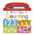 Scholastic Books SCHOLASTIC EARLY LEARNERS: WRITE  AND WIPE COUNTING