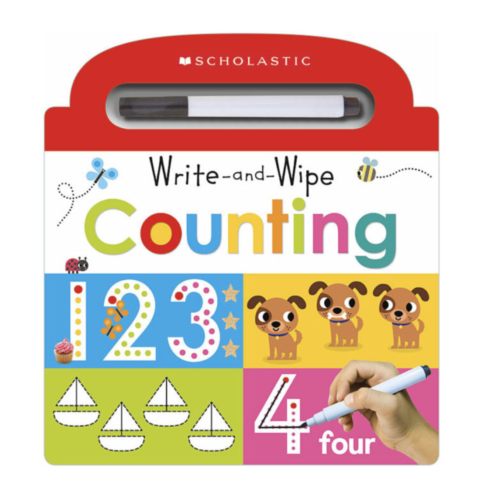 Scholastic Books SCHOLASTIC EARLY LEARNERS: WRITE  AND WIPE COUNTING