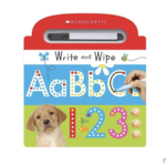 Scholastic Books SCHOLASTIC EARLY LEARNERS: WRITE  AND WIPE ABC 123
