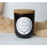 Queer Candle Co Basil & Amber Candle: Smoke Grey Tumbler
