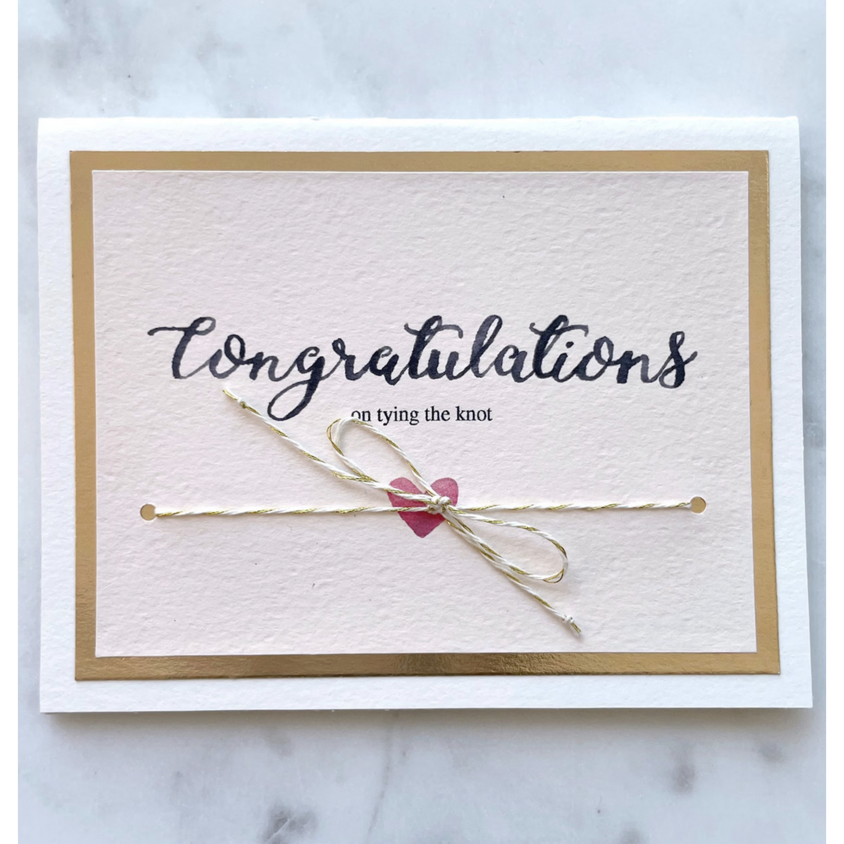HappiHello Tying the Knot Card