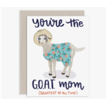 Grey Street Paper GOAT Mother's Day Greeting Card