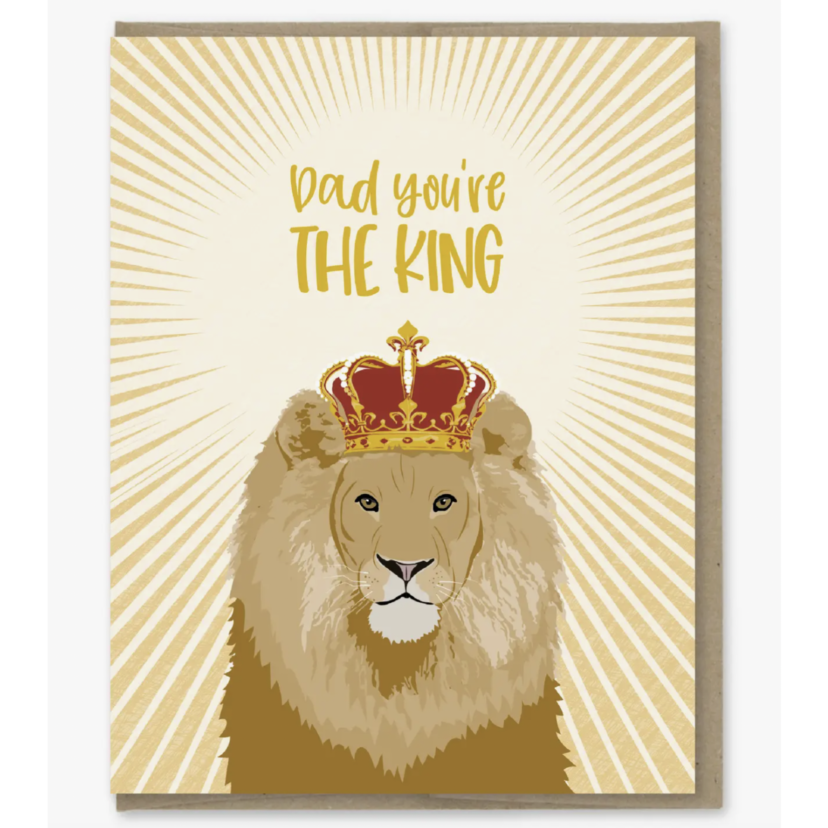 Modern Printed Matter The King Dad Card