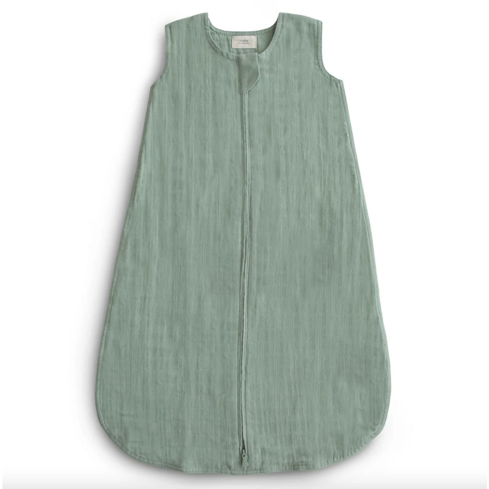 Mushie Organic Cotton Sleep Bag-Roman Green