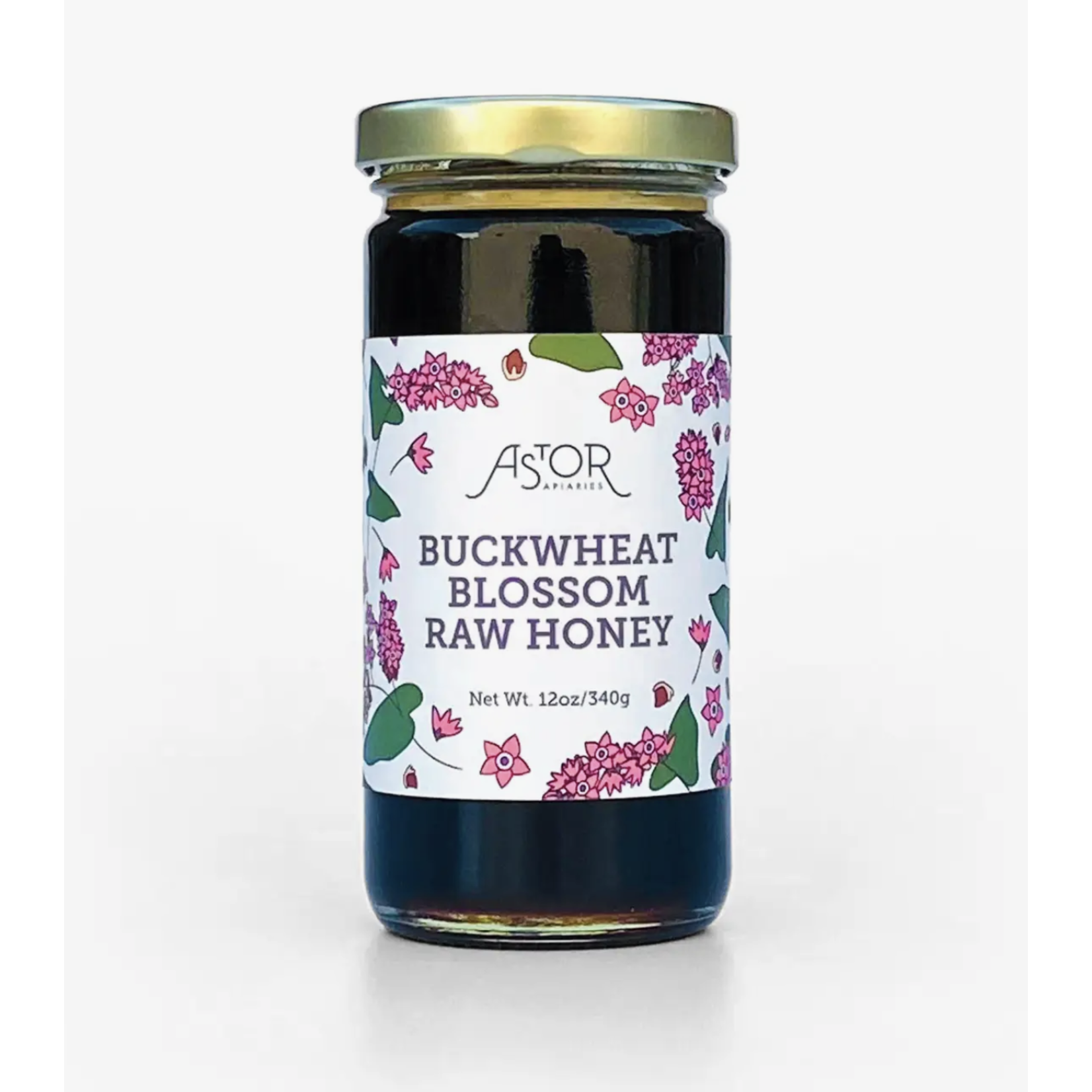Astor Apiaries Buckwheat Blossom Raw Honey  12oz-FINAL SALE