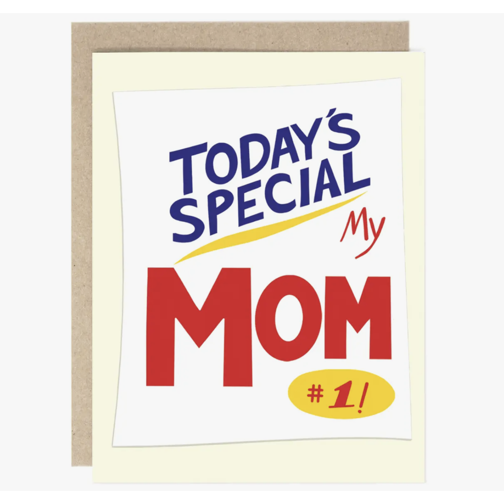 Drawn Goods Mother's day card - Mom Special