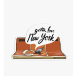 Drawn Goods New York Subway Pizza Pigeon Sticker