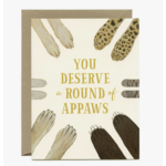 Yeppie Paper Round of Appaws Congrats Card