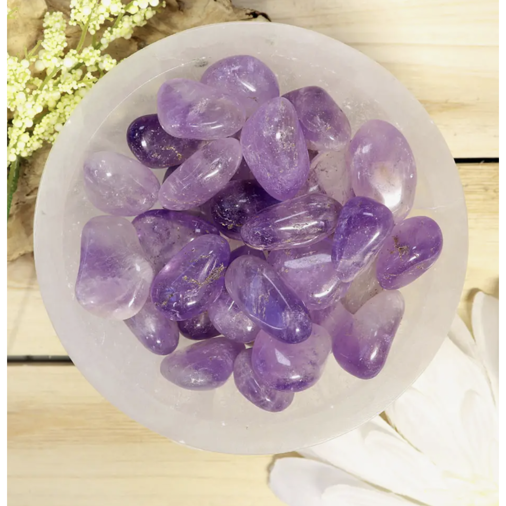 Nature's Artifacts Tumbled Stone Amethyst