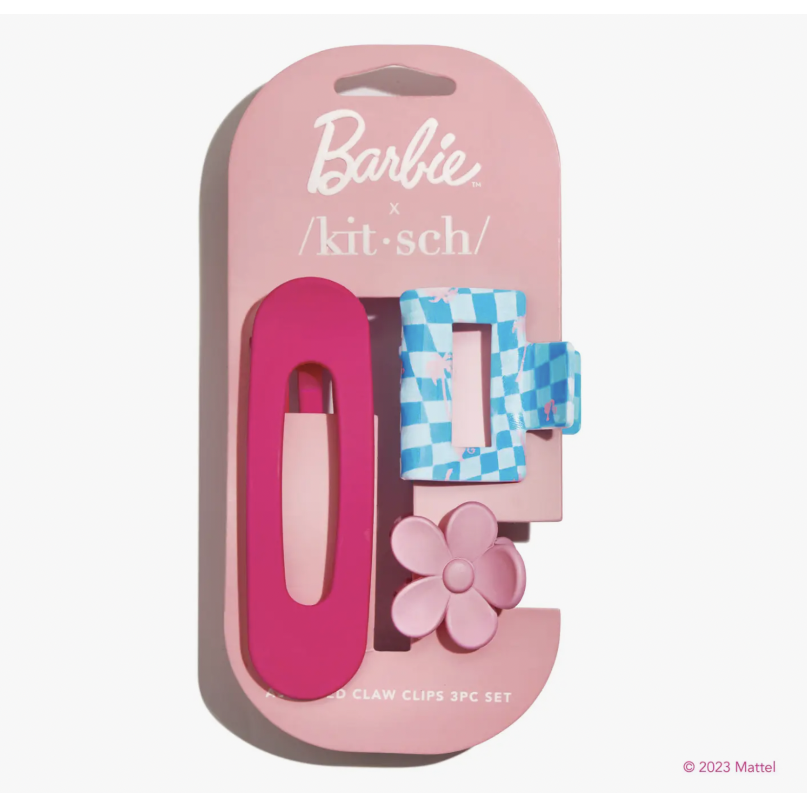 Kitsch Barbie x kitsch Assorted Claw Clip Set 3pc
