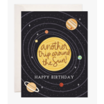 Bloomwolf Studio Around the Sun Greeting Card - Birthday Card