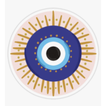 Bloomwolf Studio Evil Eye Vinyl Sticker