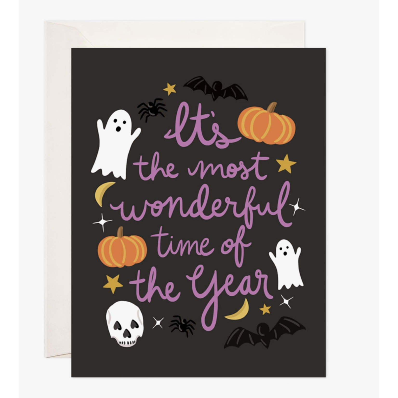 Bloomwolf Studio Wonderful Halloween Greeting Card
