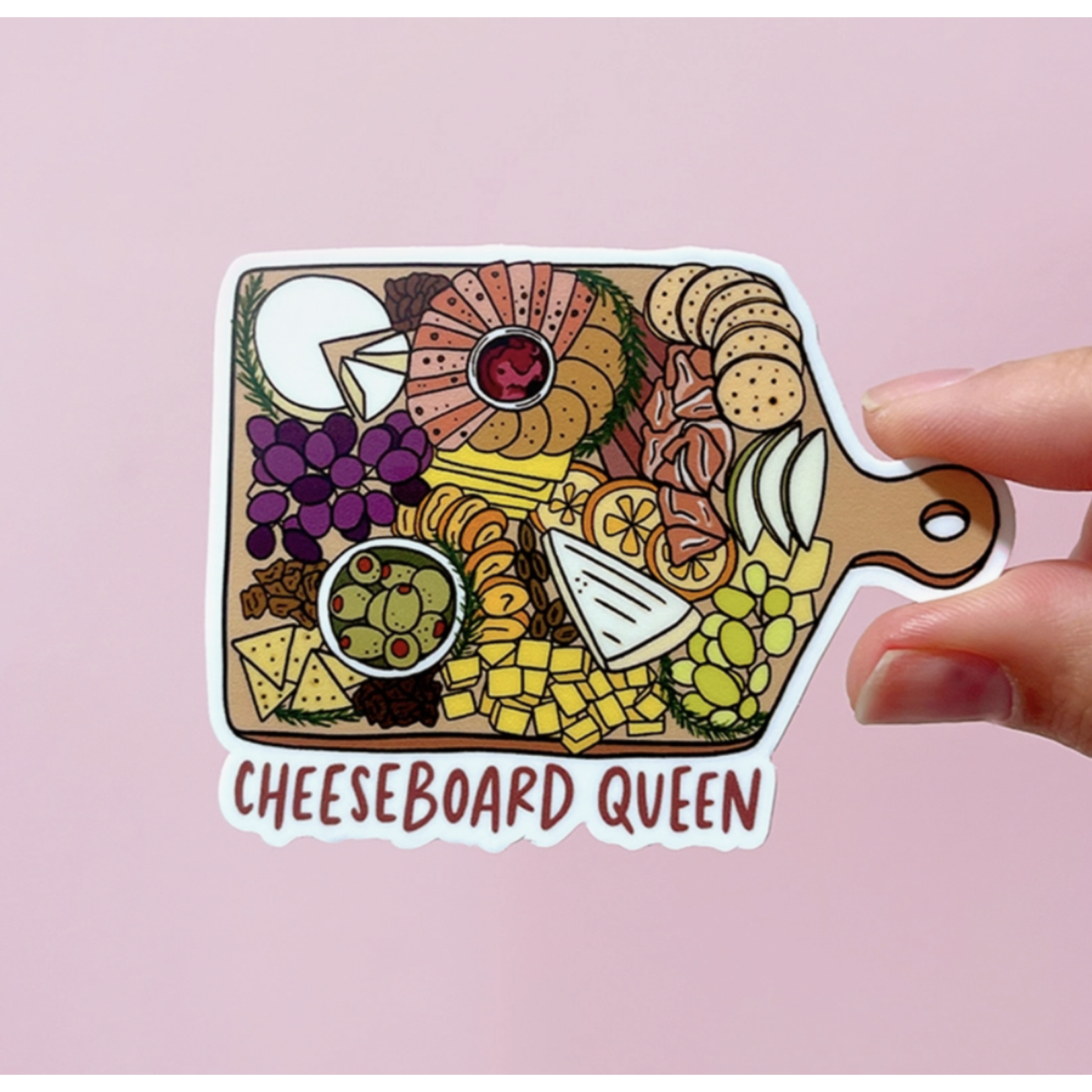 Brittany Paige Cheeseboard Queen Charcuterie Sticker