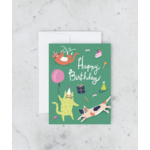 Idlewild Cat Party Card