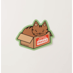 Tiffbits Cat Fragile Box Sticker