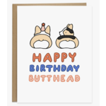 Tiffbits Happy Birthday Butthead Card
