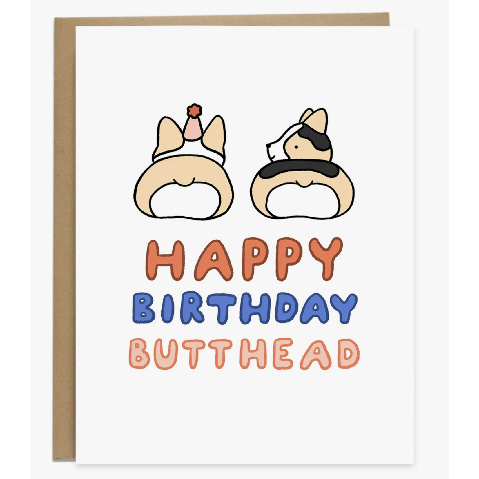 Tiffbits Happy Birthday Butthead Card