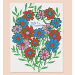 The Good Twin Floral Wedding Card