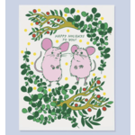 The Good Twin Xmas Mice Card