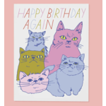 The Good Twin Cats Again Bday Card