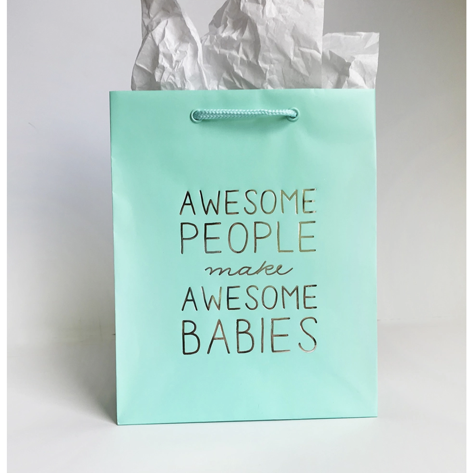 Steel Petal Press Gift Bag - Awesome Babies