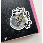 Steel Petal Press Good Vibes Sage Sticker