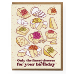 Boss Dotty Cheese Birthday Card