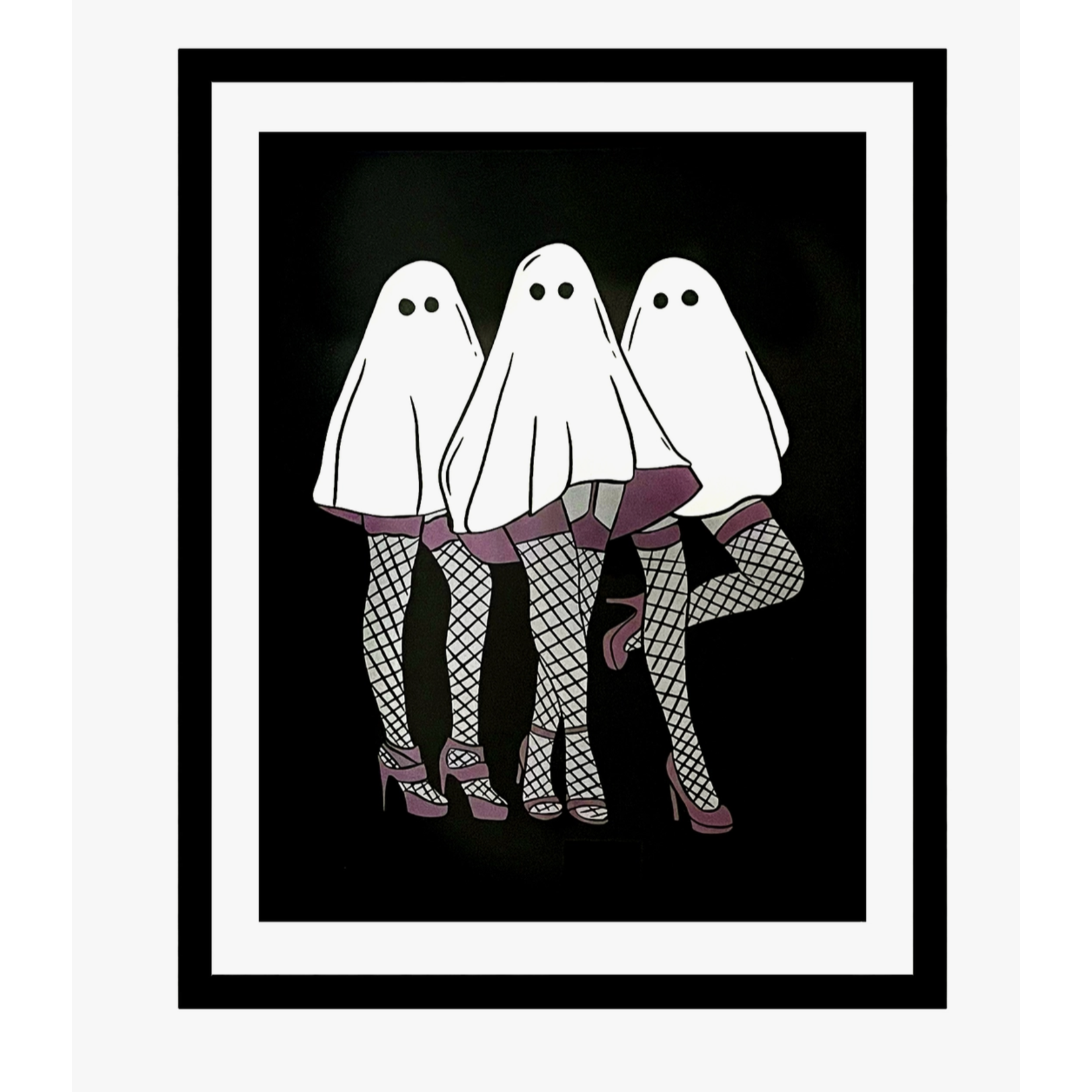 Boss Dotty Ghoul Gang Glow Silkscreened Art Print