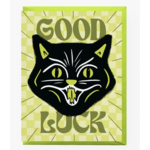 Boss Dotty Good Luck Cat Encouragement Card