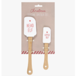 Something Different Head Elf Little Elf Silicone Christmas Spatula Set