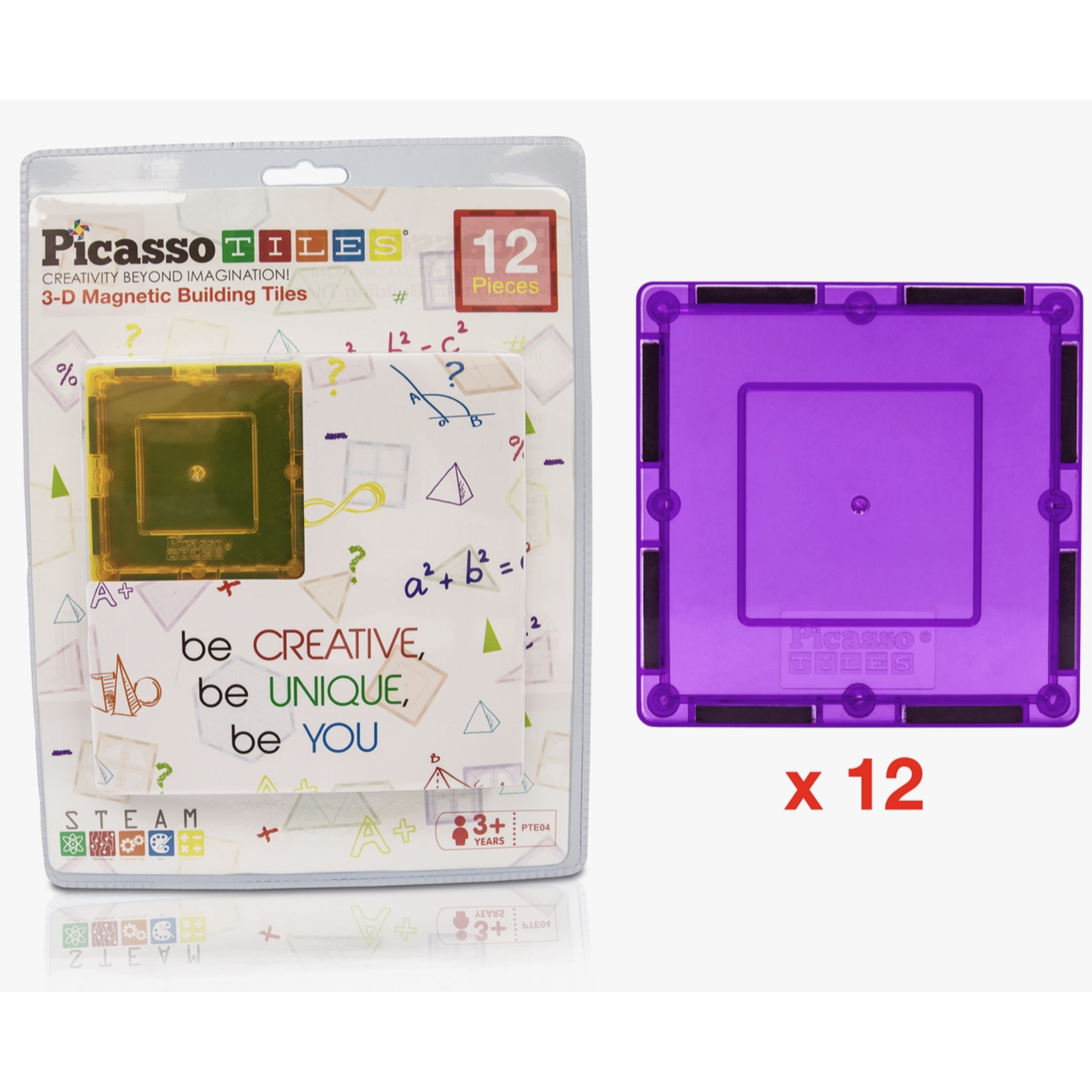 Picasso Tiles Square Expansion Pack Tileset