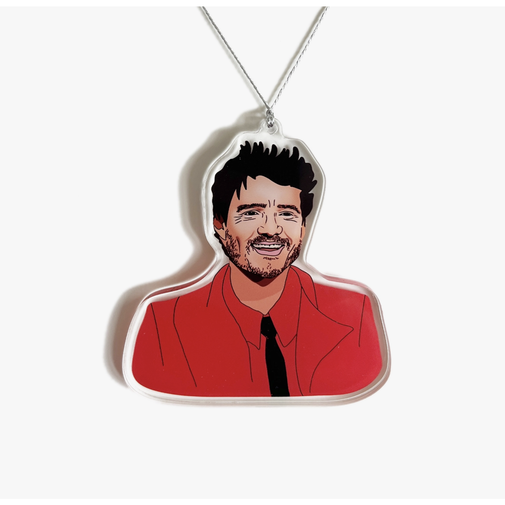 Drawn Goods Daddy is a State of Mind Pedro Pascal Christmas Ornament