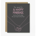 Unblushing Wedding Card - Happy Marriage