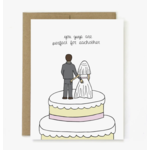Unblushing Wedding Card - Cake Toppers