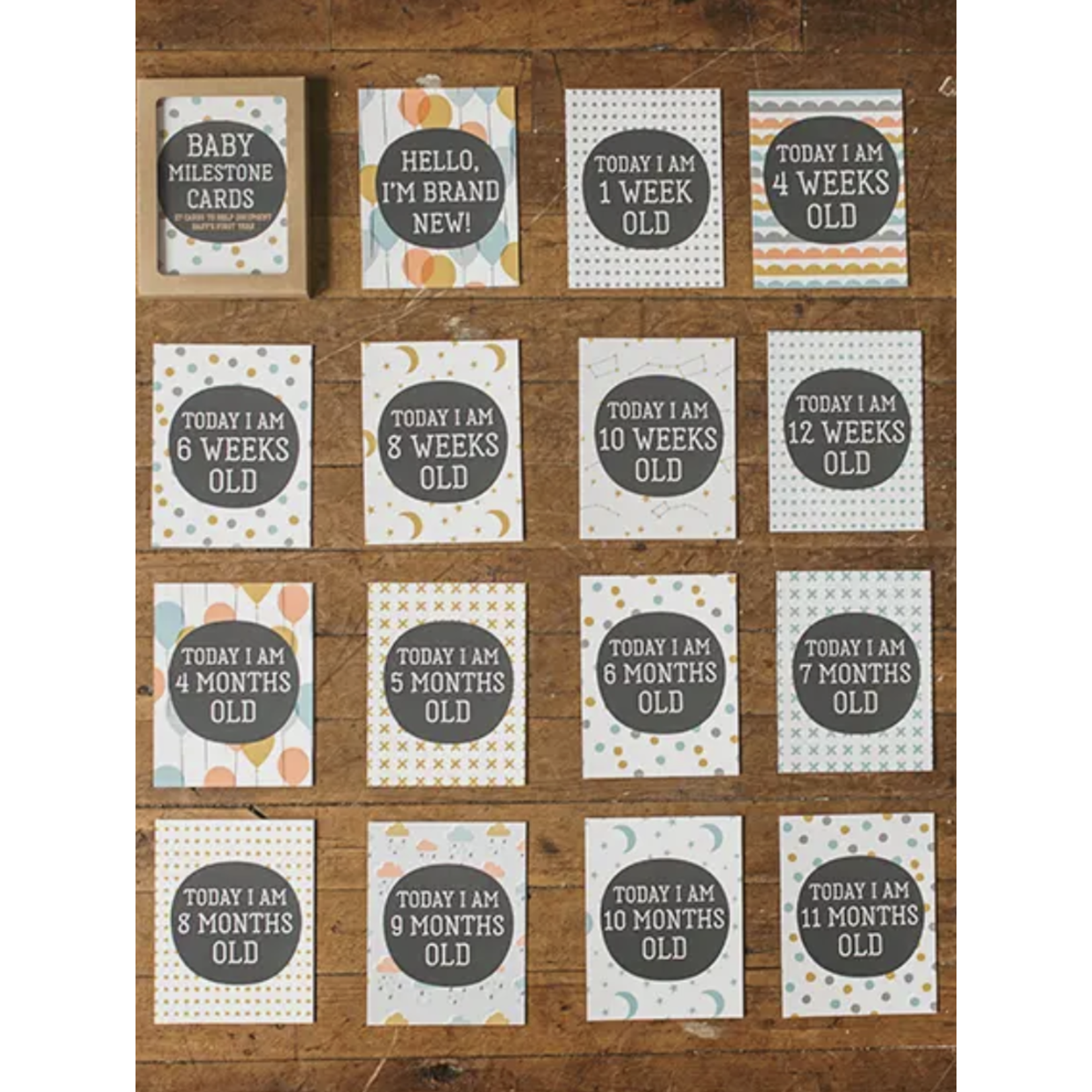 Sweetpea and Co Baby Milestone Cards